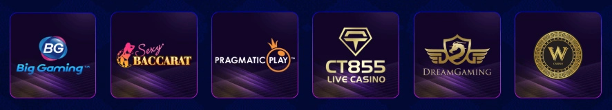 Live games section at TrueBlueBets casino
